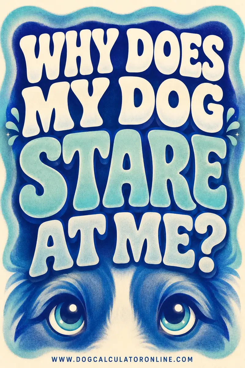 Why Does My Dog Stare at Me?